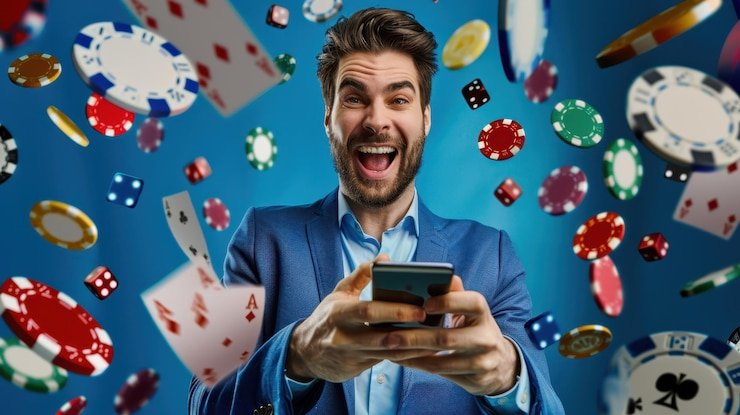 Pengguna membaca ketentuan bonus harian